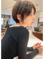 ロンドブルーム 天神大名店(Lond Bloom) ショコラベージュカラーショート/ベビーバングが大人気