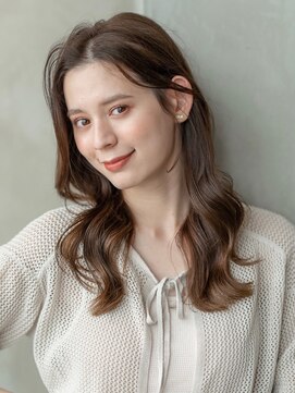 エースハバナ 渋谷(1 HAVANA) くびれ巻き/韓国風/ヨシンモリ/透明感カラー/レイヤーカット