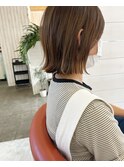 切りっぱなしボブ