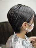 タイトなキレイめショート《ラムネhair ヒサマツマユミ》