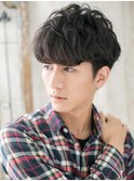 ゆるふわ巻きパーマで好感度◎グランジショートS上尾