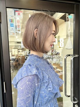ヘアメイクエイト 丸山店(hair make No.8) ◆担当：岩切祐樹◆ボブ@no.8_yuki