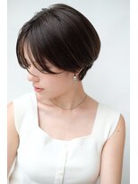 トリッカ 銀座(tricca)&nbsp;20代30代40代小顔カットマッシュショートボブ