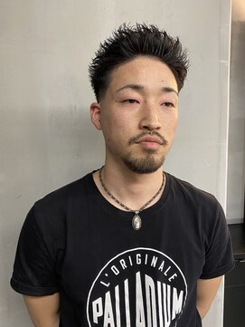 フランクスバーバーザスタンド(Frank’s barber the stand) 刈り上げスパイキーショートフェードE