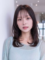 レイヤー/ダークアッシュ/髪質改善/シアーカラー/小顔/前髪/韓国