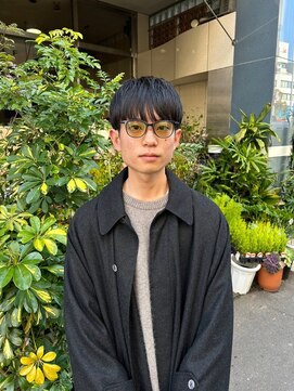 リール(rire) rireニュアンスパーマカルマパーマベリーショートダークアッシュ