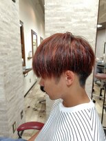 ヘア デザイン クランプ フロント(Hair Design CLAMP front)&nbsp;ハイライトカラー　レッド・ピンク