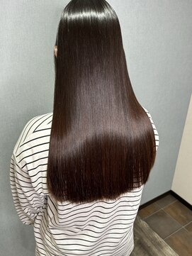 スカイ(SKY) 透明感カラー/髪質改善/縮毛矯正/レイヤーカット/ダブルカラー