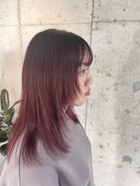 セメ(S'aimer.)&nbsp;顔周りレイヤー×ピンクレッド