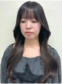 暗髪カラー