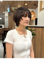 ビュートリアム ギンザ(BEAUTRIUM)&nbsp;顔周りが可愛いショートレイヤー＊顔周りレイヤー＊顔周り