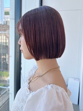 ロンド ボーイ 表参道(Lond BOY) メルティカラー×ブリーチなし韓国縮毛矯正顔周り[表参道]