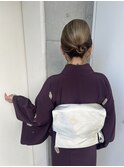 夜会巻き