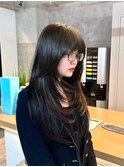 かっこいいけど女性らしいロングレイヤー☆