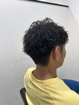 セカンド(Second)&nbsp;Second   ×　メンズパーマ