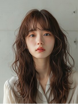 フィット ヒュー 千葉(fit hue) 黒髪/オリーブグレー/ココアベージュ/小顔/クラゲヘアー【千葉】