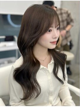 アイシー 表参道(ICY) 秋冬モテヘア/ヘーゼルグレージュ透明感カラー