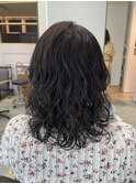 立体感パーマ×美髪カラー