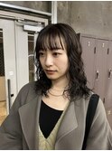 ミディアムパーマ