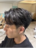 爽やかに清潔感！ナチュラルメンズパーマ♪