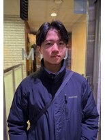 ウム(UMM)&nbsp;毛流れセンターパート