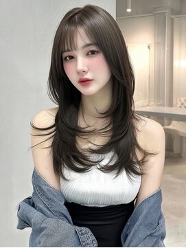 ノイズ エコル(Hair&Make NOISM ekolu ) 20代30代40代ウルフ前髪アンブレラカラーこなれミディイメチェン