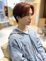 オーセンヘア(AUTHEN.HAIR) 【仙台】ブリーチワインレッド×センダーパート
