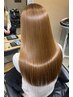 【自分史上最高の髪に】艶髪カラー＋極艶トリーメント＋ヘッドスパ