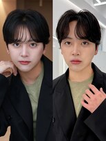 コア プラス 立川(COA PLUS)&nbsp;上げも下ろしもかっこいいシースルーマッシュ　立川メンズ　韓国