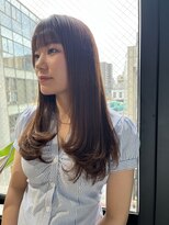 ビハインドザカーテン(BEHIND THE CURTAIN) ロングレイヤーカット×髪質改善トリートメントミラジェリイ