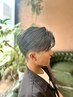 (メンズ限定) カット+毛流れフェザーパーマ