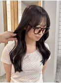 暗め透明感グレージュ