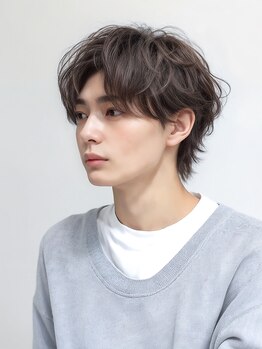 カルテット(Quartett)の写真/メンズ人気!ニュアンス&シャドウ&ツイストパーマで理想の髪型へ◎眉カットで清潔感UP!市川駅徒歩30秒♪
