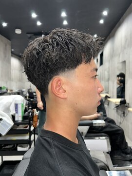 ザスーツブラザーズ(THE SUITS BROTHERS) MEN'SHAIRウルフカルマパーマスパイキーショートイージーパーマ