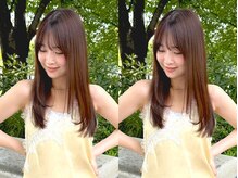 《うねり・ひろがりに縮毛矯正！》スタイリングを楽に♪ボリュームダウンにも最適です！