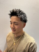 オンリーケアバイジャパン(ONLY CARE by JAPAN) ホワイトメッシュ×ツイストフェードジェット