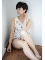 美容室 パルス 静岡鷹匠店(PALS)&nbsp;耳かけクールショートスタイル