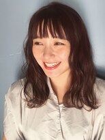 髪質改善ヘアエステ フランネル 経堂(Flannel)&nbsp;キュートなぱっつんバング♪