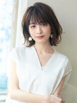 【AFLOAT 晃輔】20代30代大人かわいい 小顔外ハネボブ 耳かけ
