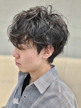 ヘアー アイス ルーチェ(HAIR ICI LUCE) 韓国風ヘア 脱マッシュ スパイラルパーマ 黒髪パーマ 担当 井上
