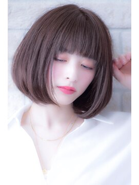 エルデ ナインズ ヘアー スタンド 川口店(elde 9's HAIR STAND) 簡単スタイリング,フォギーベージュ,耳かけ[川口/川口駅]