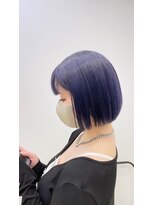 ジゼル(gisele)&nbsp;bob cut×navy