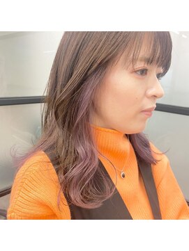 ナンバー アリア 三軒茶屋(N° aria) 《三軒茶屋 Aria》イヤリングカラー×ラベンダー