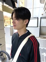 ウェルネス(Wellness)&nbsp;スキンフェードツイストスパイラルツーブロックマッシュ22