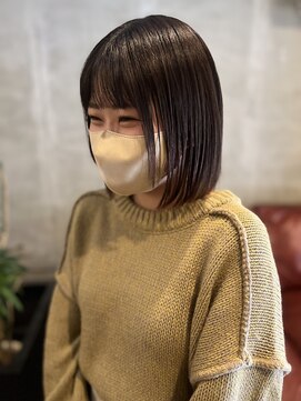 リエコー(RE'ECHO) ぱっつとボブ/ボブ