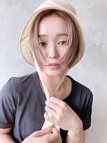 アイティーバイアルバム 下北沢店(IT by ALBUM)&nbsp;シャープレイヤーボブ_ショコラアッシュヘルシースタイル_28680