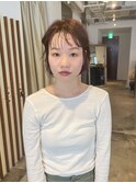 【前川卓磨】ニュアンスボブ|ベビーピンク/ミルクティーピンク