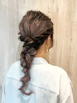 バブルス 上福岡店(BUBBLES)&nbsp;ハイライトで立体感編み下ろしアレンジ