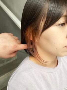 トト 船橋店(toto.) 黒髪/グレーベージュ/レイヤーロング/前髪パーマ[西船橋/津田沼]