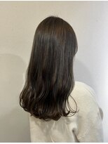 ヘアーアートミュージアム(Hair Art Museum)&nbsp;ブリーチ履歴無し/ピスタチオグレージュ/透明感カラー　2/10